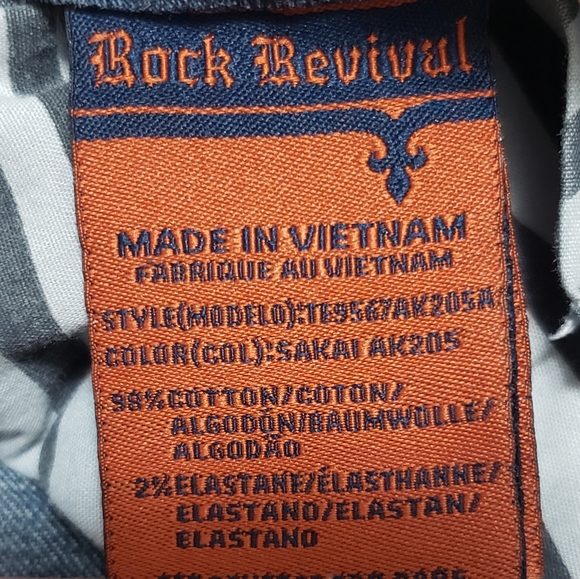 Rock Revival Sakai Ankle Skinny Stretch Jeans - Picture 8 of 14